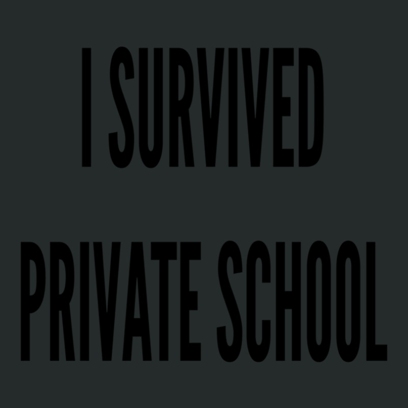 I Survived Private School Women's Triblend Scoop T-shirt by Aaronnderouin | Artistshot