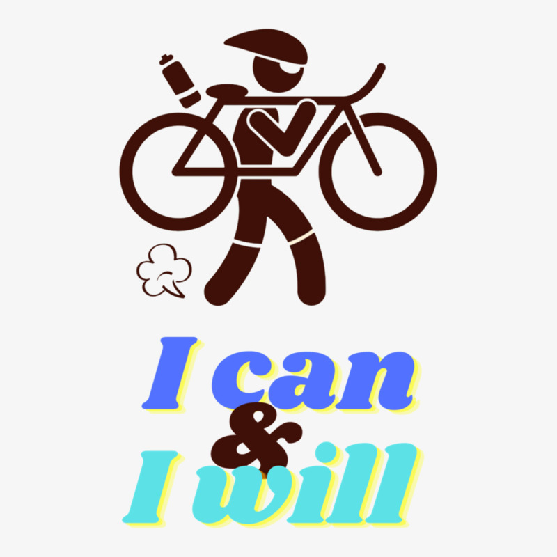 Funny Triathlon   Ironman I Can  Amp  I Will Ladies Fitted T-Shirt by YAMARIMULERO | Artistshot