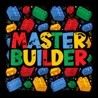 Vintage Master Builder Shirt Funny Brick Builder Blocks Gift T Shirt Youth Jogger | Artistshot