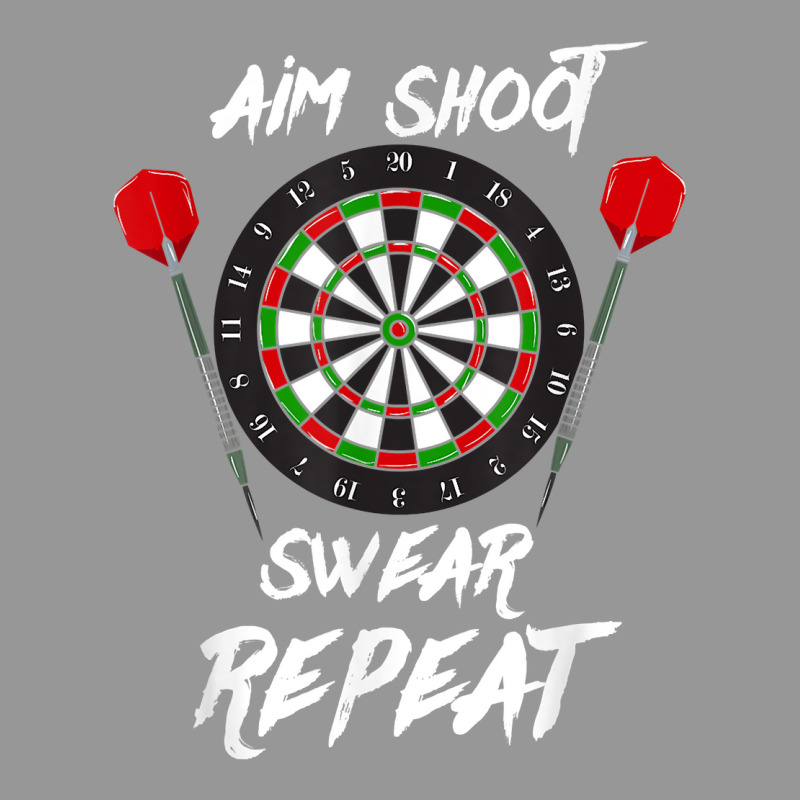 Darts Lover Design For Dartboard Player   Aim Shoot Swear T Shirt Women's V-Neck T-Shirt by cm-arts | Artistshot