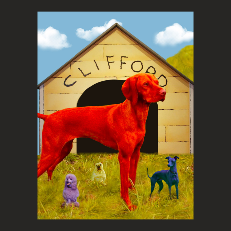 Clifford The Big Red Dog Ladies Fitted T-Shirt by TIMOTHYSHRINER | Artistshot