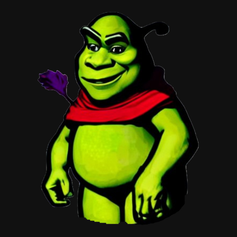 Shrek Meme Face Crew Socks