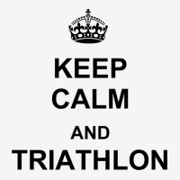 Keep Calm And Triathlon Adjustable Cap | Artistshot