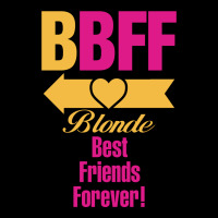 Blonde Best Friend Forever Left Arrow. Bicycle License Plate | Artistshot