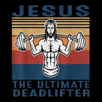 Jesus The Ultimate Deadlifter Gym Working Out Funny Vintage T Shirt Youth Zipper Hoodie | Artistshot