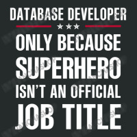 Gift For Superhero Database Developer Women's Triblend Scoop T-shirt | Artistshot