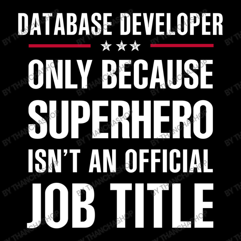 Gift For Superhero Database Developer Cropped Hoodie by thanchashop | Artistshot