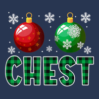 Chest Nuts Christmas Light Matching Couple Chestnuts Ladies Denim Jacket | Artistshot