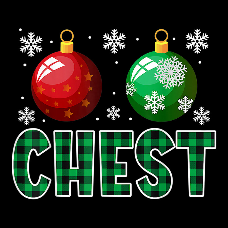 Chest Nuts Christmas Light Matching Couple Chestnuts Maternity Scoop Neck T-shirt by Uniform | Artistshot