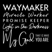 Christian Waymaker Bible Quotes Faith Women's V-neck T-shirt | Artistshot