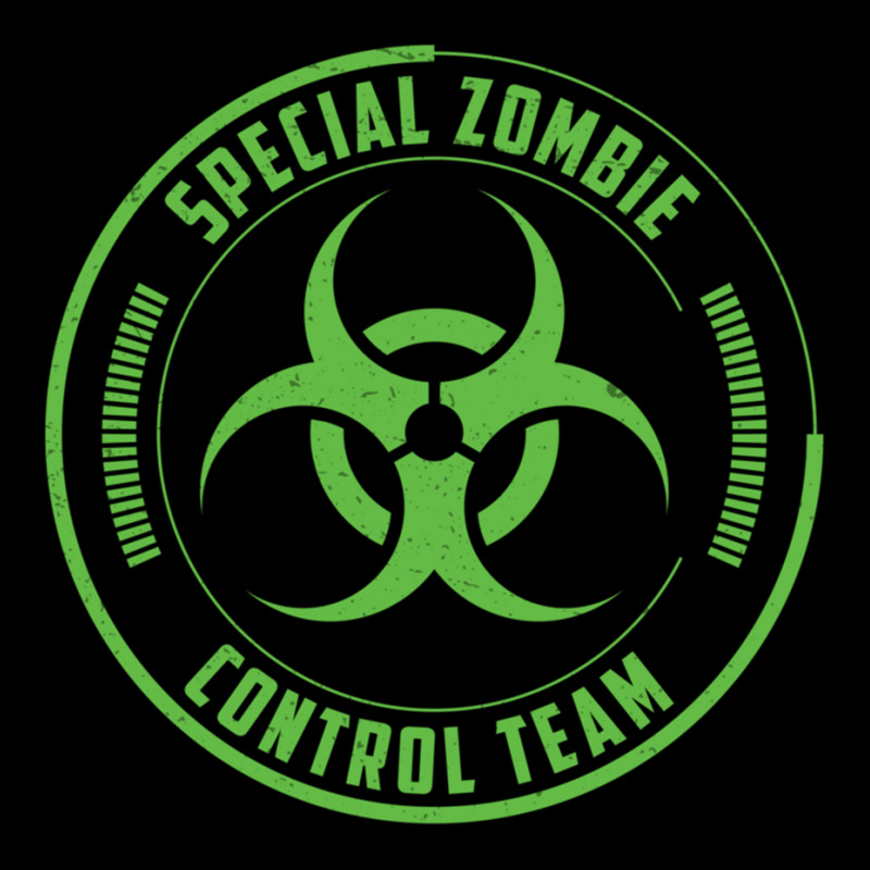 Biological Hazard For Special Zombie Survival Response Team Long Sleev Cropped Sweater by cm-arts | Artistshot