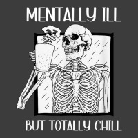 Mentally Ill But Totally Chill Skeleton Halloween Costume Men's Polo Shirt | Artistshot