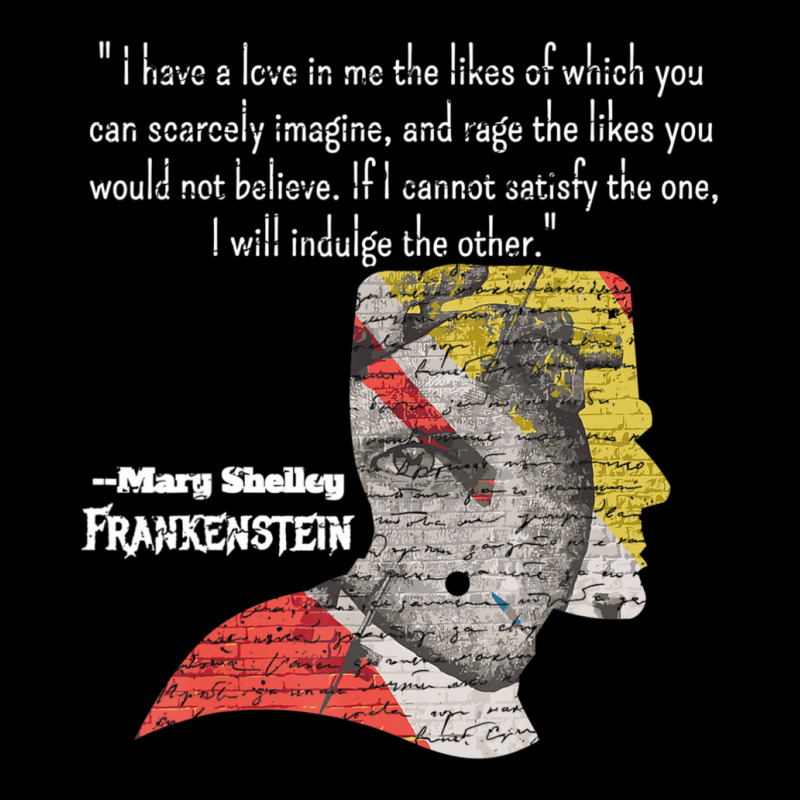 Mary Shelley Frankenstein Quote Toddler Sweatshirt by cm-arts | Artistshot