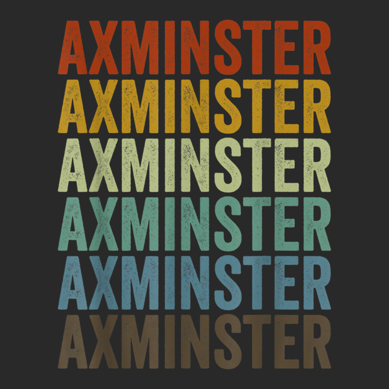 Axminster City Retro T Shirt Printed hat by cm-arts | Artistshot