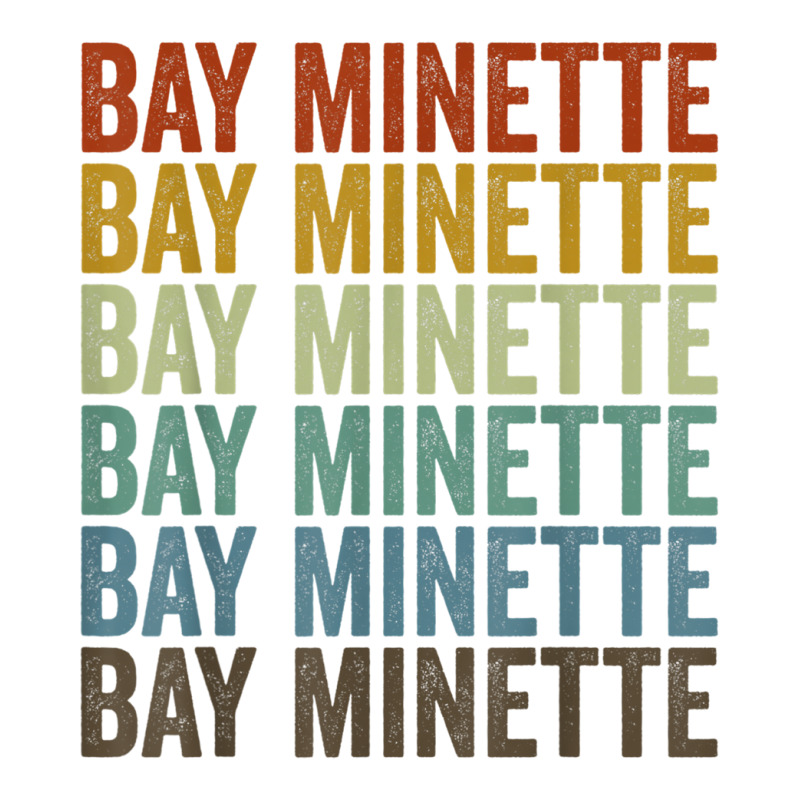 Bay Minette City Retro T Shirt Crop Top by cm-arts | Artistshot