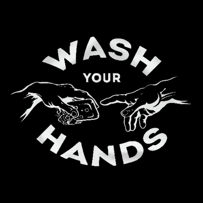 Wash Your Hands Pandemic, Wash Your Hands Pandemic Painting, Wash Your Youth Zipper Hoodie | Artistshot