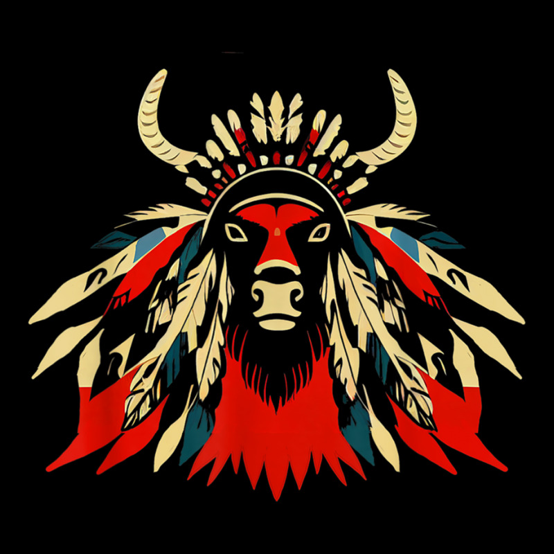 Bison American Indian Native American Nature &outdoor Spirit T Shirt Legging by cm-arts | Artistshot