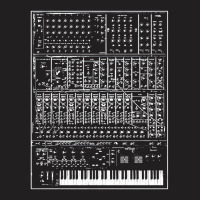 Synthesizer, Analog, Vintage, Modular, 80s, 70s, Synth, Keyboard, Pian T-shirt | Artistshot