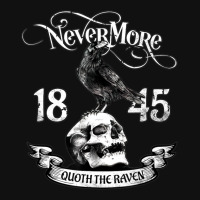 Nevermore Quote The Raven Edgar Allan Poe Baby Bibs | Artistshot