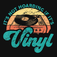 Mens Vinyl Quotes It's Not Hoarding If It's Vinyl Baby Beanies | Artistshot