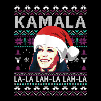 Santa Kamala Ugly Christmas Sweater Kamalalalala Adjustable Cap | Artistshot