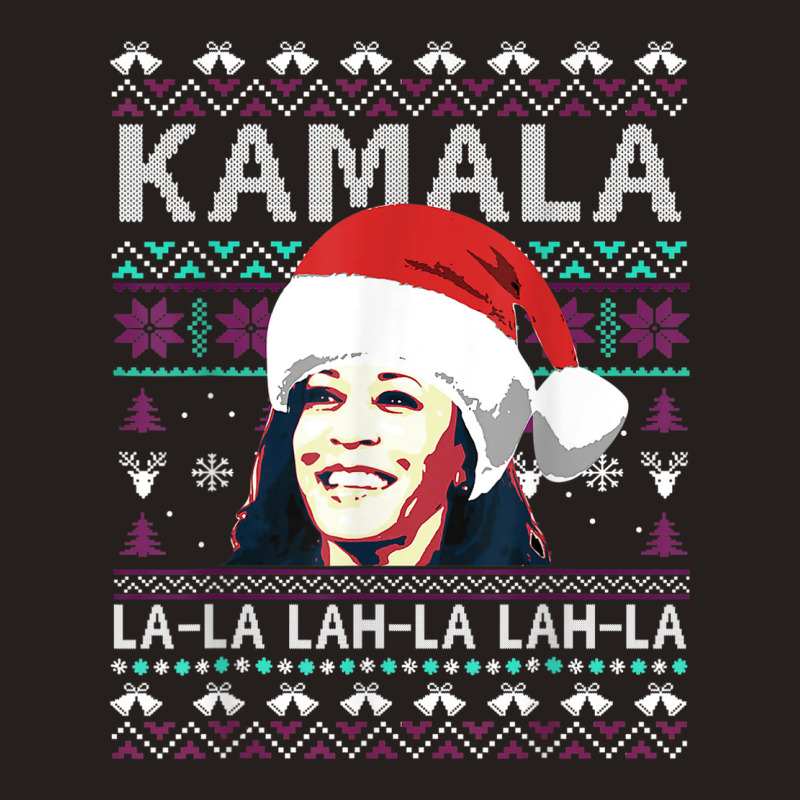 Santa Kamala Ugly Christmas Sweater Kamalalalala Tank Top | Artistshot