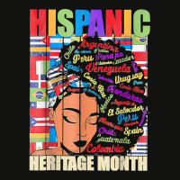 Hispanic Heritage Month Latin Country Flags T Shirt Scorecard Crop Tee | Artistshot