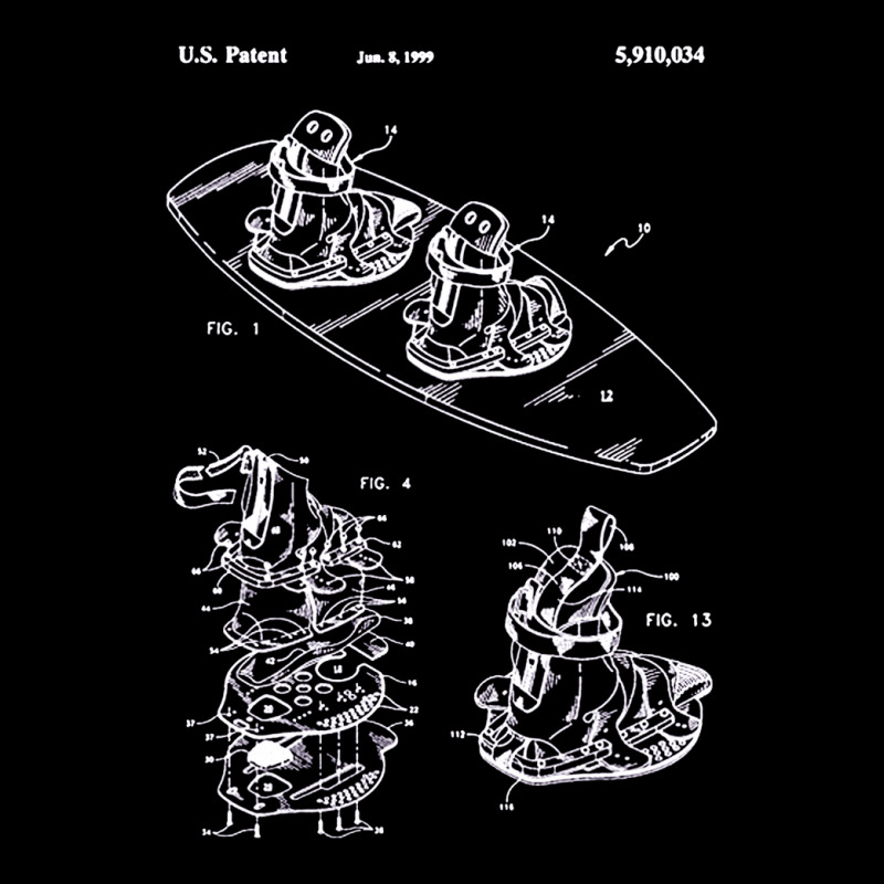 Wakeboard Patents, Wakeboard Patents Vintage, Wakeboard Patents Art, W Toddler Sweatshirt | Artistshot