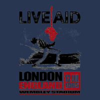 Wembley Live Aid Concert Remastered, London England Wemblay Stadium, M Ladies Denim Jacket | Artistshot