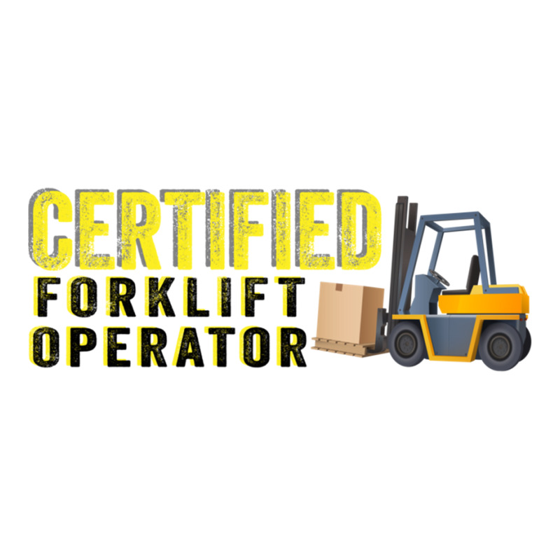 Forklift Certified Operator Stainless Steel Water Bottle By Cm Arts