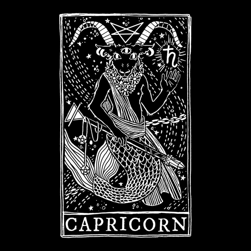 Capricorn, Capricorns, The Capricorn, Capricorn Art, Capricorn Vintage V-neck Tee | Artistshot