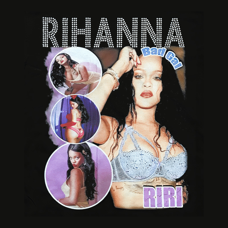 Rihanna Rhinestone Rap Tee, Rap Hip Hop, Rihanna Rhinestone Rap Tee Pa Scorecard Crop Tee by cm-arts | Artistshot