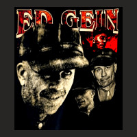 Ed Gein, Ed Geins, The Ed Gein, Ed Gein Painting, Ed Gein Ed Gein Vint Ladies Fitted T-shirt | Artistshot