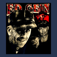 Ed Gein, Ed Geins, The Ed Gein, Ed Gein Painting, Ed Gein Ed Gein Vint Ladies Denim Jacket | Artistshot