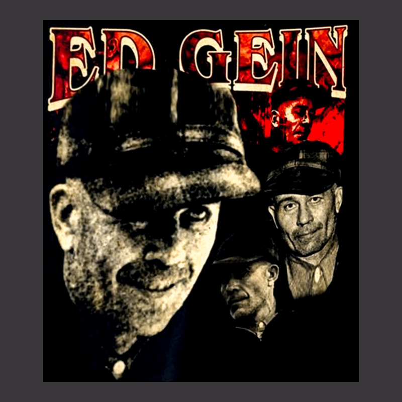 Ed Gein, Ed Geins, The Ed Gein, Ed Gein Painting, Ed Gein Ed Gein Vint Ladies Curvy T-shirt | Artistshot