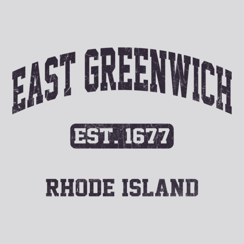 East Greenwich Rhode Island Ri Vintage State Athletic Style Sweatshirt Women's Triblend Scoop T-shirt by cm-arts | Artistshot