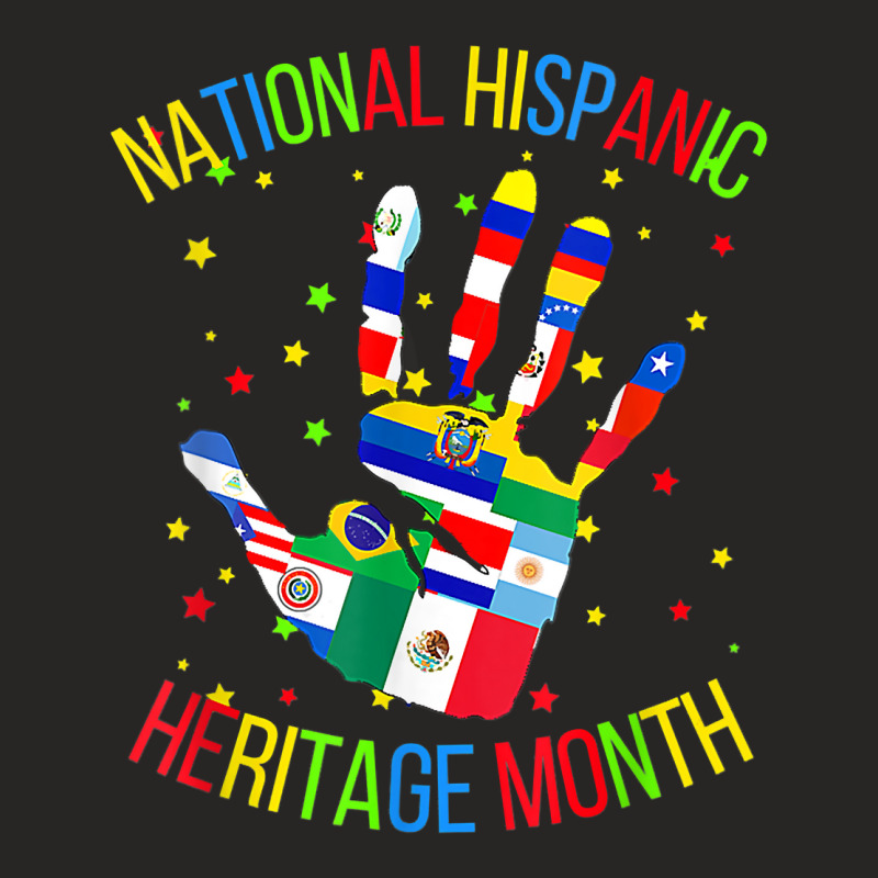 Women Men Latino America Culture Gift National Hispanic T Shirt Ladies Fitted T-Shirt by cm-arts | Artistshot