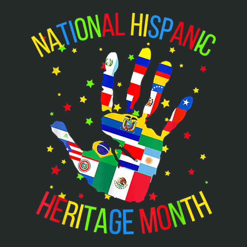 Women Men Latino America Culture Gift National Hispanic T Shirt Women's Triblend Scoop T-shirt by cm-arts | Artistshot