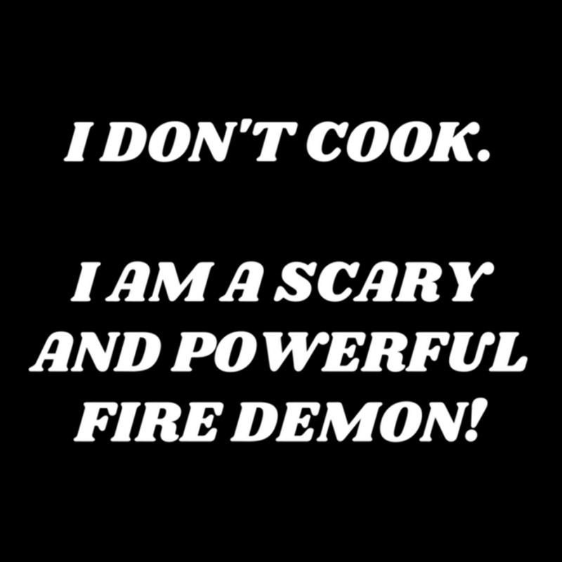 I Am A Scary And Powerful Fire Demon Adjustable Cap by cm-arts | Artistshot