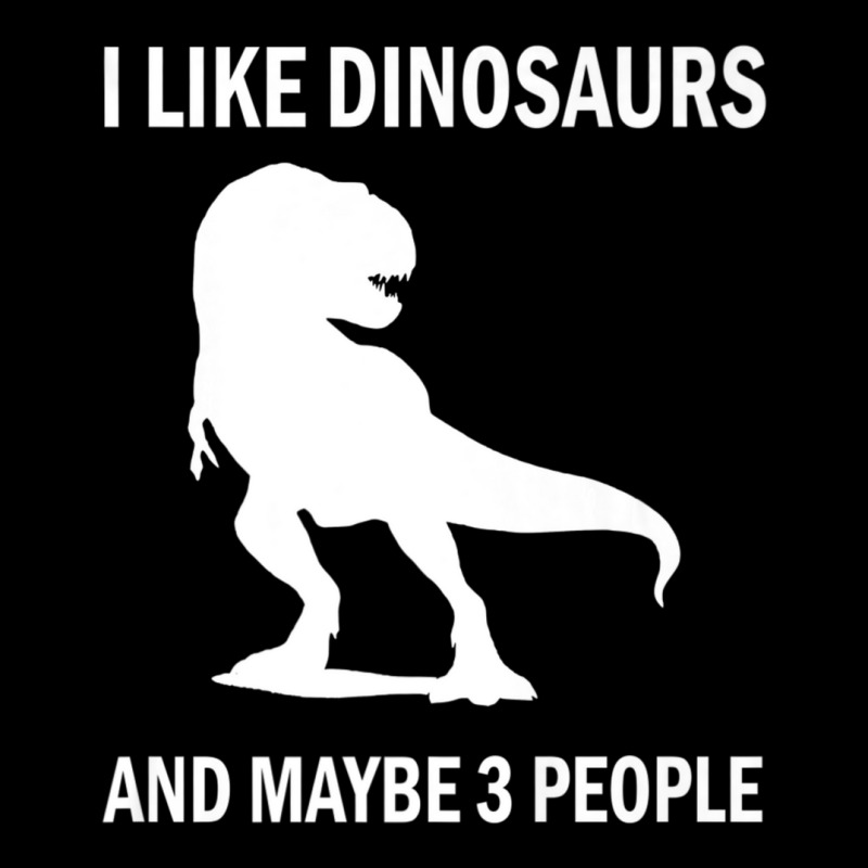 I Like Dinosaurs T-rex Dino Lover Sarcastic Adjustable Cap | Artistshot