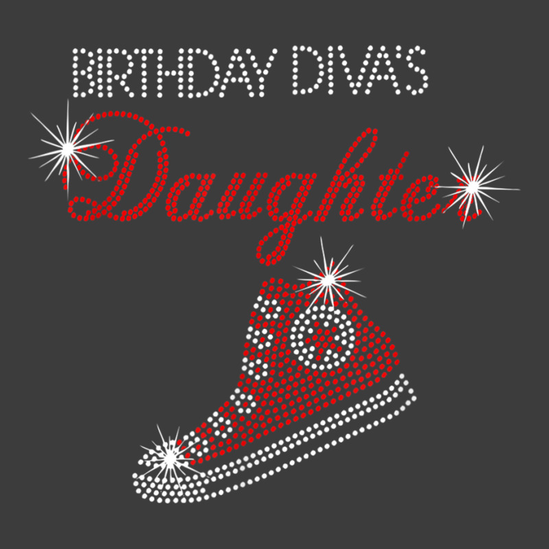 Birthday Diva's Daughter Sneaker Bling Rhinestone T Shirt Men's Polo Shirt by cm-arts | Artistshot