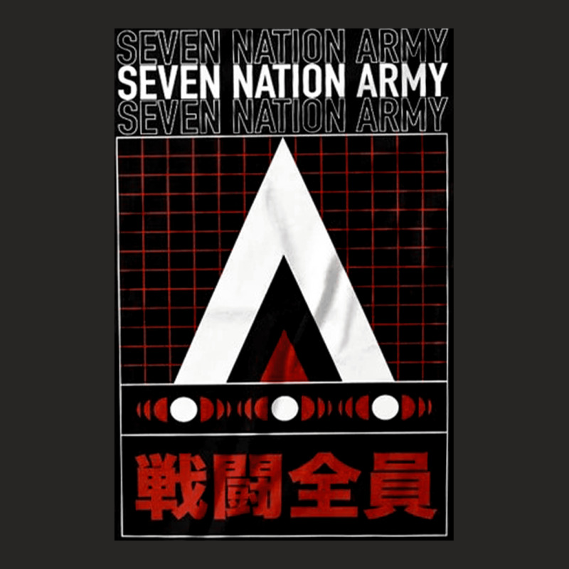 Seven Nation Army, Seven Nation Armys, The Seven Nation Army, Seven Na Ladies Fitted T-Shirt by cm-arts | Artistshot