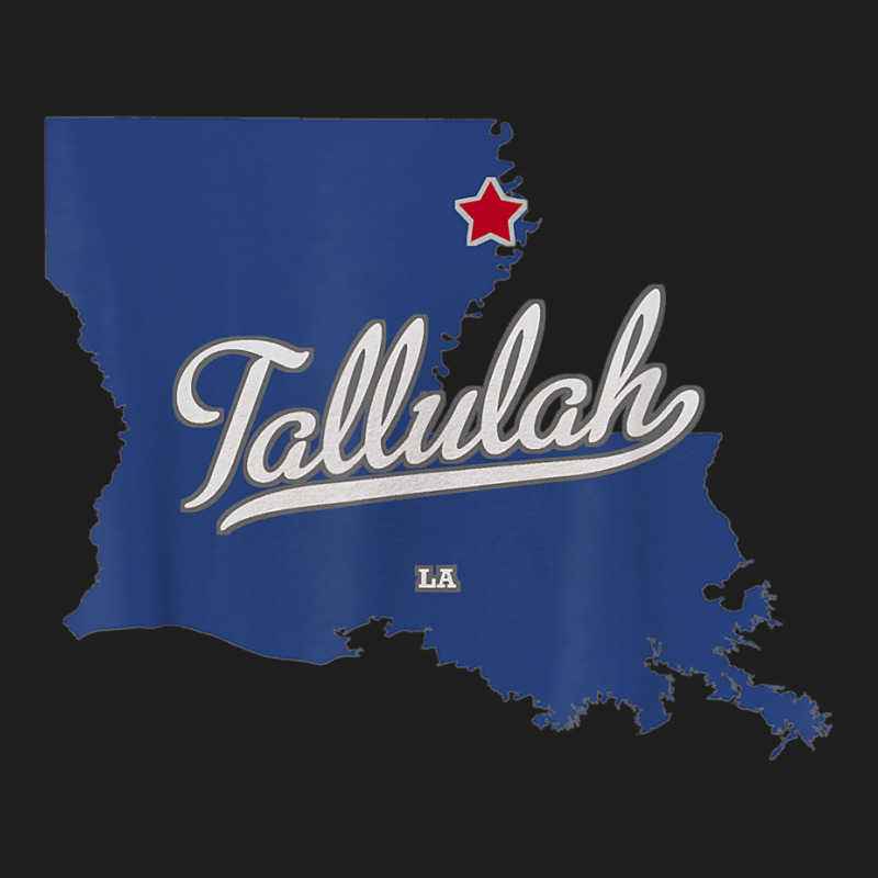 Tallulah Louisiana La Map T Shirt Classic T-shirt | Artistshot