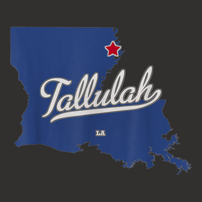 Tallulah Louisiana La Map T Shirt Champion Hoodie | Artistshot