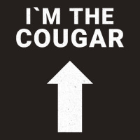 I´m With The Cougar Humor Halloween Birthday Gift Tank Top | Artistshot