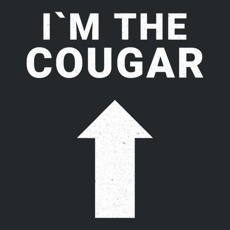 I´m With The Cougar Humor Halloween Birthday Gift Crewneck Sweatshirt by thutrinh | Artistshot