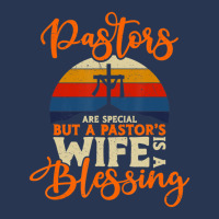 Pastors Are Special But A Pastor's Wife Is A Blessing Quotes Ladies Denim Jacket | Artistshot