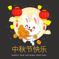 Moon Cake Chinese Festival Mid Autumn Cute Rabbit Bunny Champion Hoodie | Artistshot