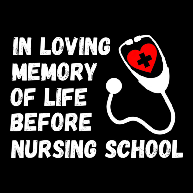 In Loving Memory Of Life Before Nursing School Student Youth Zipper Hoodie by cm-arts | Artistshot