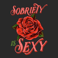 Sobriety Is Sexy Inspirational Recovery Sober Quote Rose Printed Hat | Artistshot